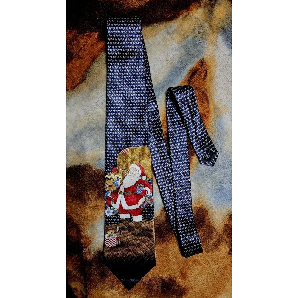 💙Christmas Holiday  Santa Tie 💚